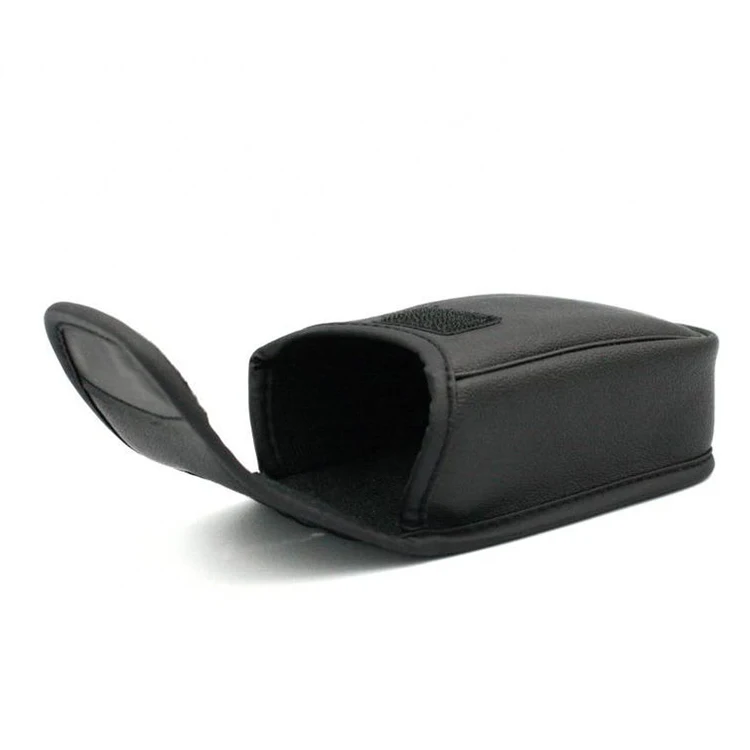 Promotional Customized Small Vegan Leather Camera Bag Unisex Shockproof Padded Mini Camera Case