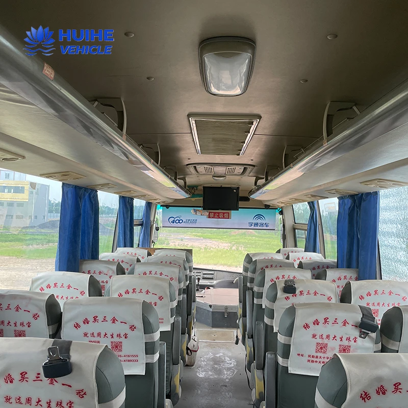 Used bus Transport 30 Seats City Coach Tourist Bus Used Transportation Diesel Bus