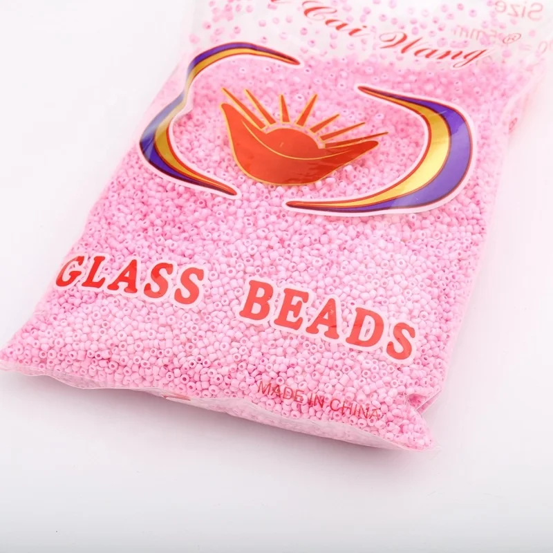 china cheap price 2mm3mm4mm glass seed beads loose beads for DIY Jewelry making