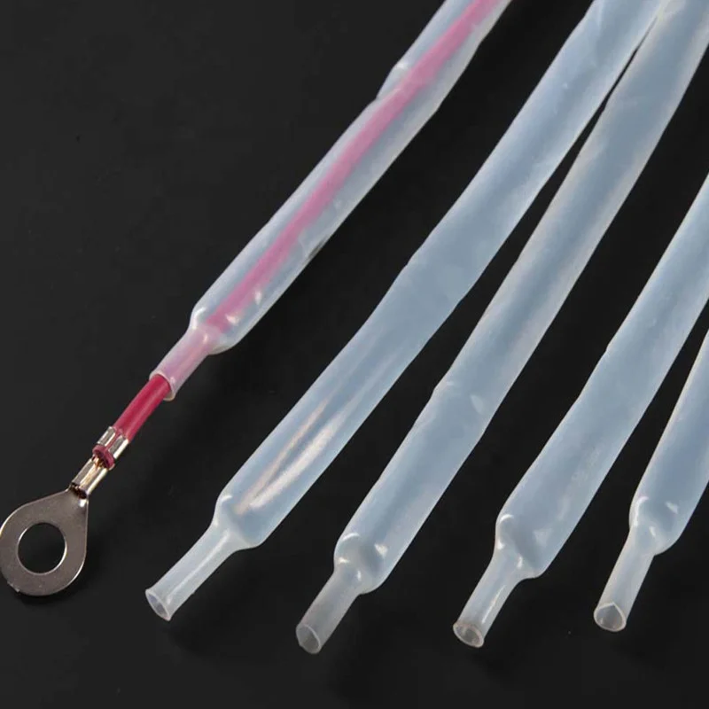 Blue PTFE Heat Shrink Tube/PTFE heat shrinkable Pipe / Transparent PTFE heat shrinkable Hose