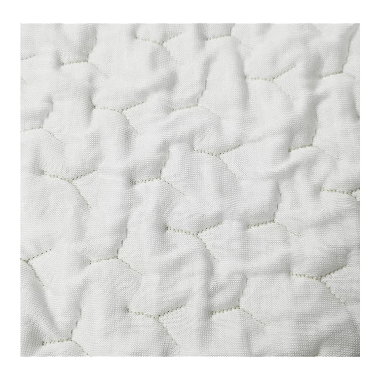 polyester jacquard knitted design quilted fabric for mattress