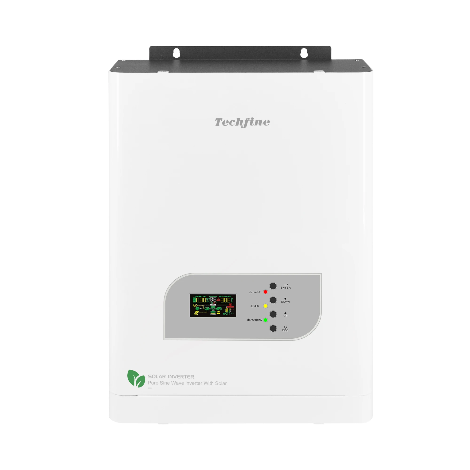 3KVA 5KVA Solar Inverter 24V 48V Solar Hybrid Inverter Pure Sine Wave Off Grid Inverter for Solar System with MPPT Solar Charger