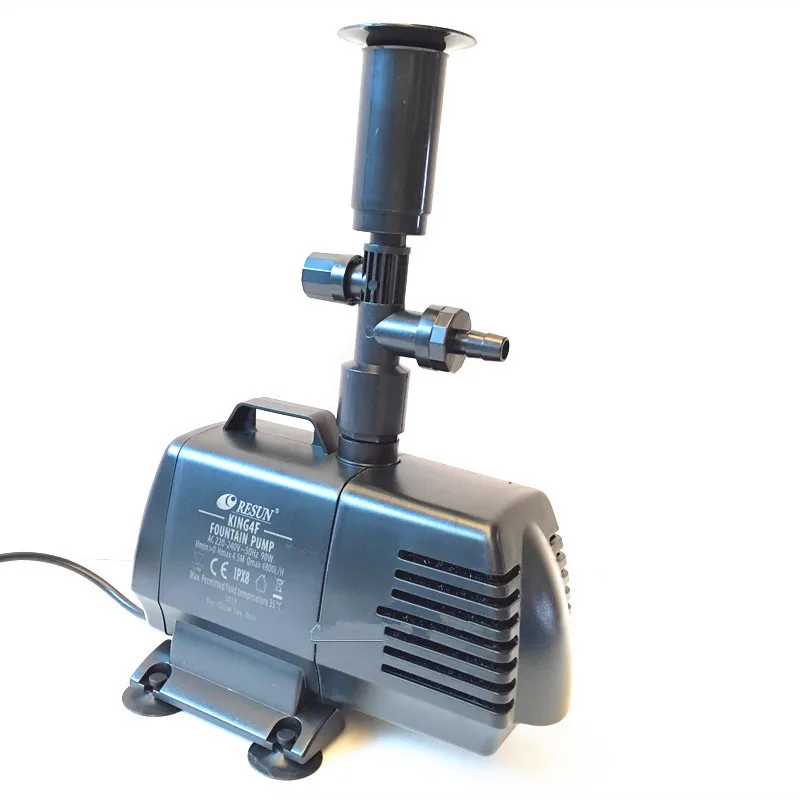 RESUN KING-1F/2F/3F/4F/5F/6F water pump for hydroponic submersible backyard fountain pump low noise