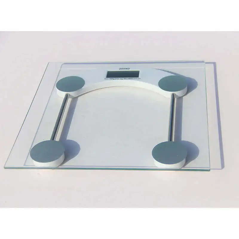 Best Price Old Fashion Free Bathroom Transparent Glass Scale Weighing Electronic Balanza Digital Large Reading Bathroom Scale