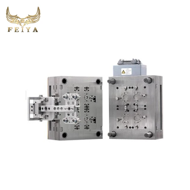 OEM hot runner design car key shell plastic injection mold with overmolding service