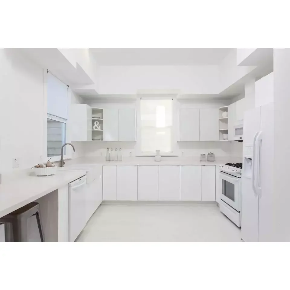 Free Sample New Design Plywood Carcass Material Wall Hanging Lacquer Kitchen Cabinet