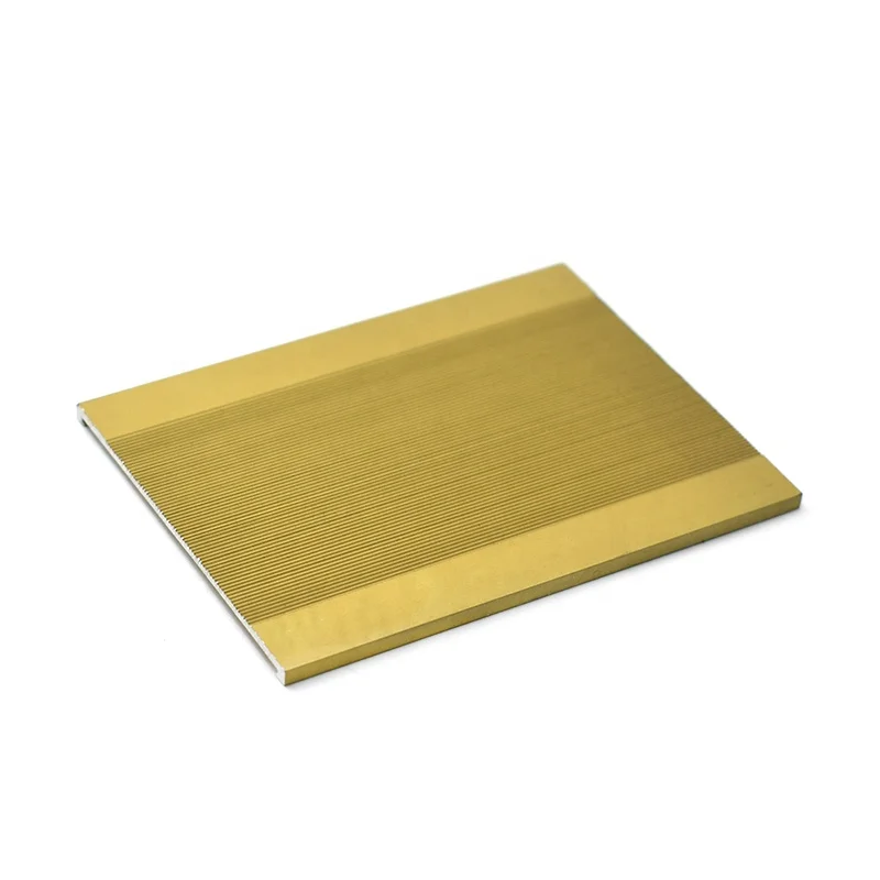 Airport Hotel Heavy Duty Traffic Stairs Nonslip Carborundum Anti Slip Aluminum alloy stair non-slip strip