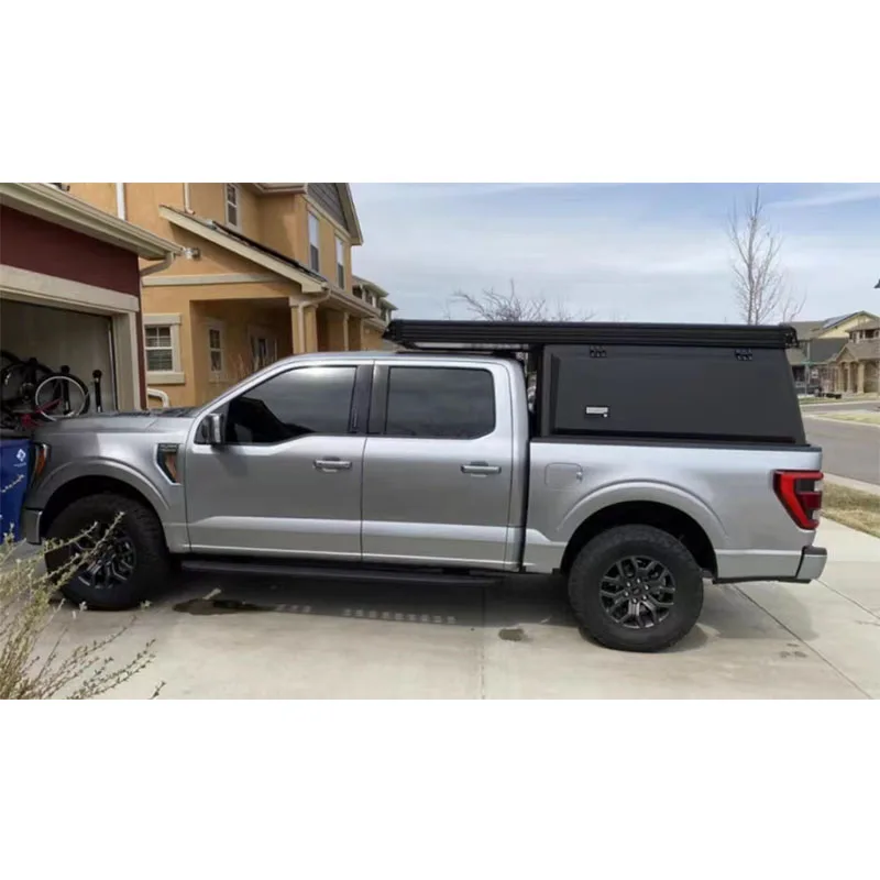 Черный однотонный алюминиевый навес для ванны Ford Ranger PX1 PX2 PX3 2011-2021