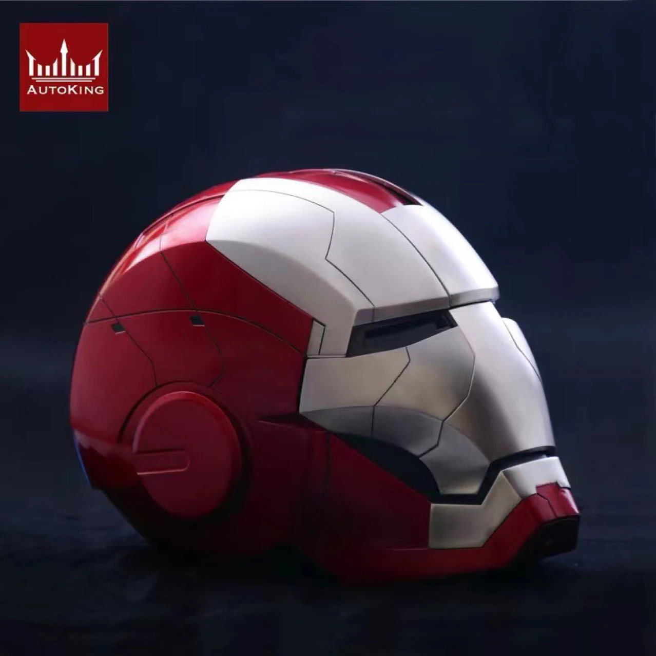 Mega Man helmet is made of high quality ABS plastic with a high polish finish, authentic proportions and details