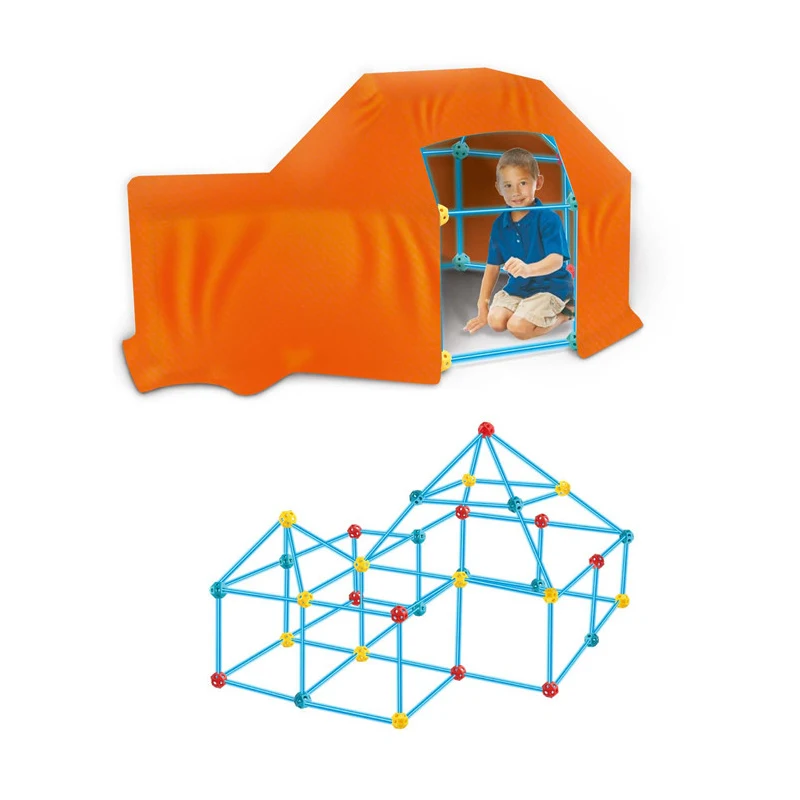 Fort building kit fun glow forts tent creative fort toy for kids