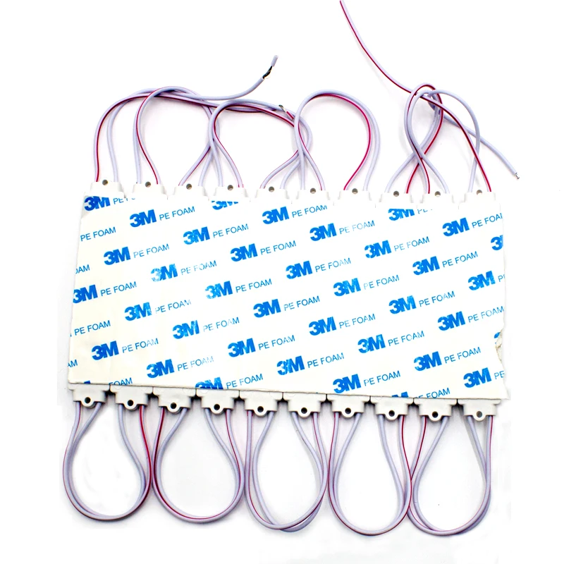 11120 waterproof IP65 dc 12v 3 led 3.6w 2835 cool white injection 120lm 3.6w led module