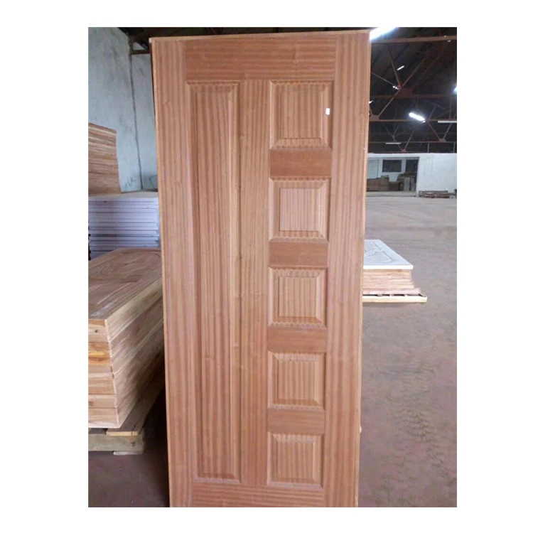natural complete mdf Wood door skin sheet,interior plywood veneer wood door skin