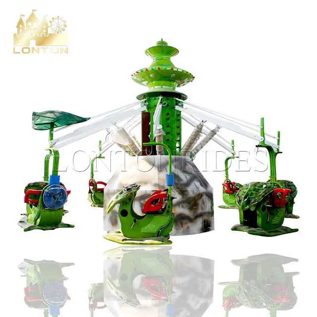 Park attractions magic moon flying car 24 seats fairground ride for sale