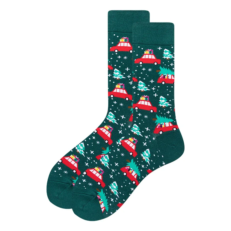  amazon hot selling wholesale warm christmas socks decoration clothing