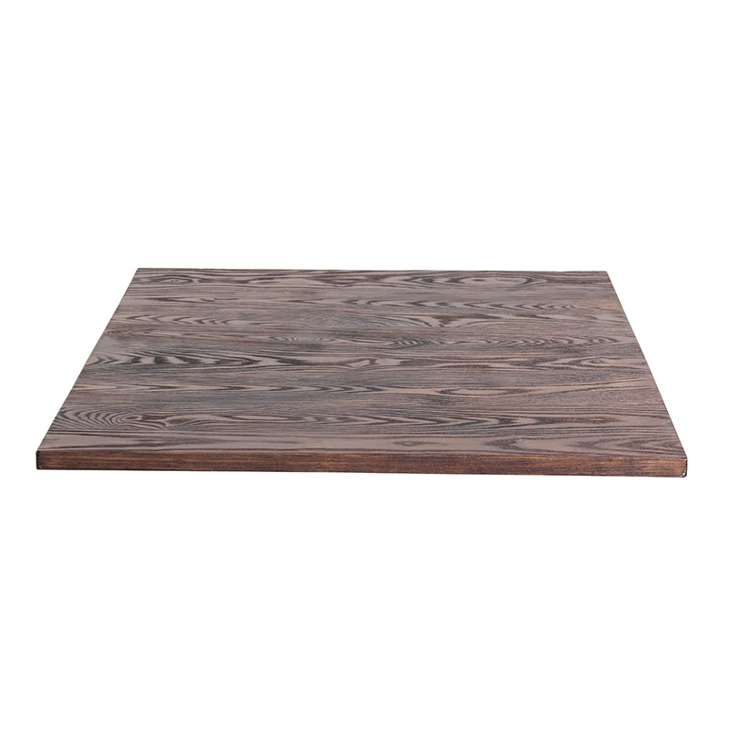Wholesale Usa Ash Oak Teak Wood Solid Mesa Commercial Modern Hardwood Table Top for Restaurant Coffee Shop