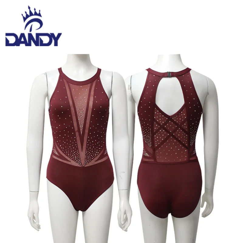 New High Quality Custom Ballet Rhythmic Competition Girl Gymnastics Leotards