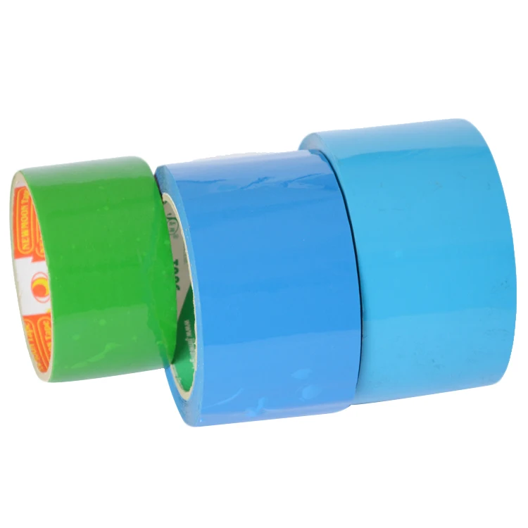 Wholesale manufacturer waterproof acrylic colorful bopp tapes adhesive
