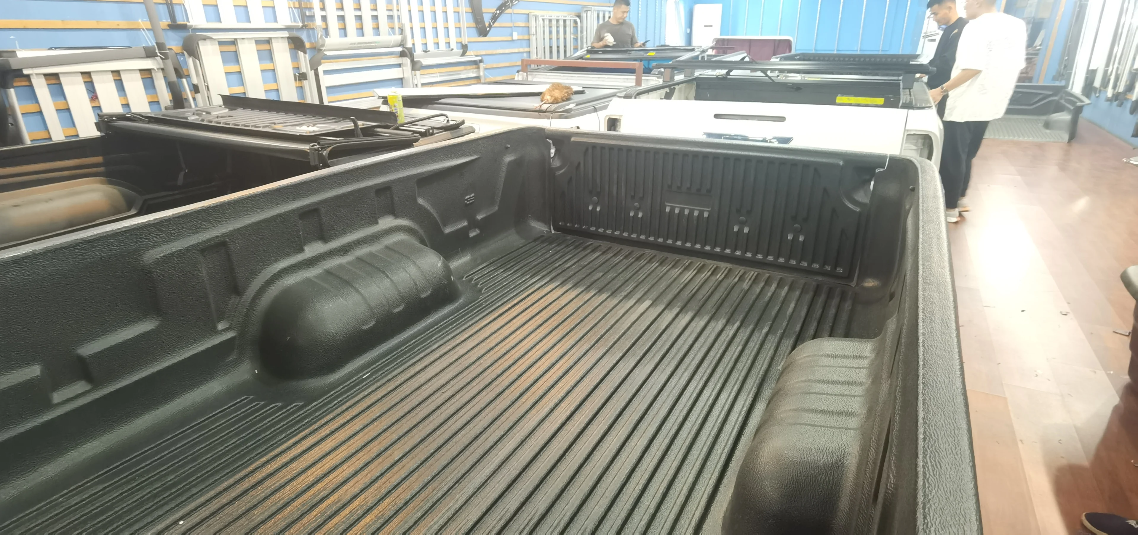 Best selling 4x4 offroad auto accessories Truck Bed liner for TOYOTA  Hilux  Revo 2015+  Custom fit single cab waterproof mats