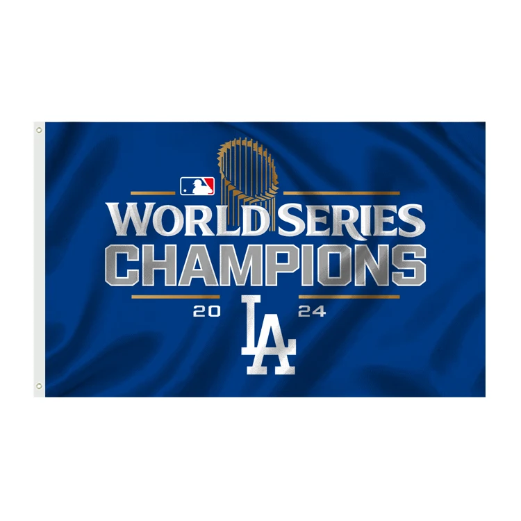 Оптовая продажа любой логотип флаг Mlb Los Angeles Dodgers MLB команды