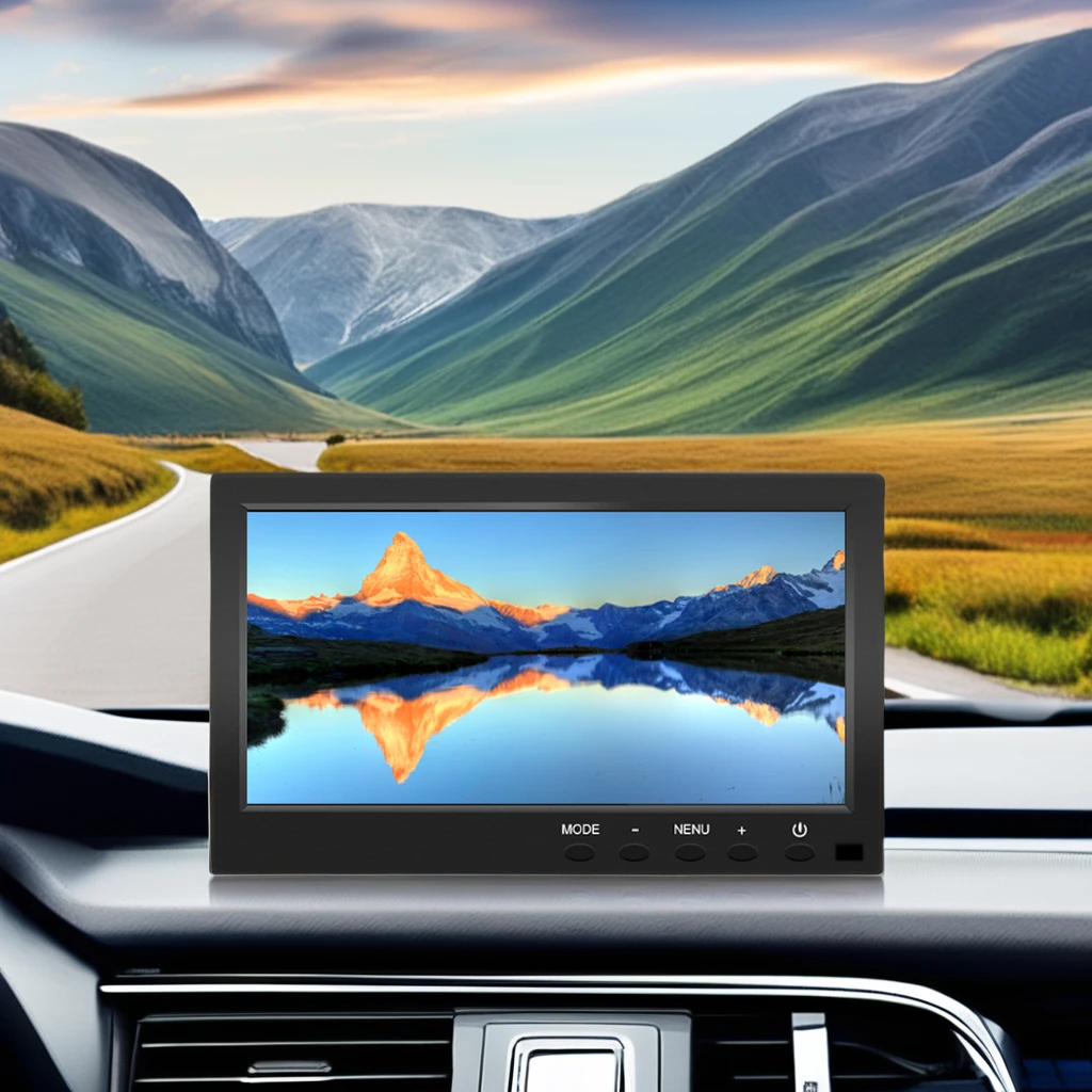 4CH 8CH Factory Price GPS WIFI 4G Option AI Function Wireless LCD Car Dashboard Monitor with Camera DVR Monitor