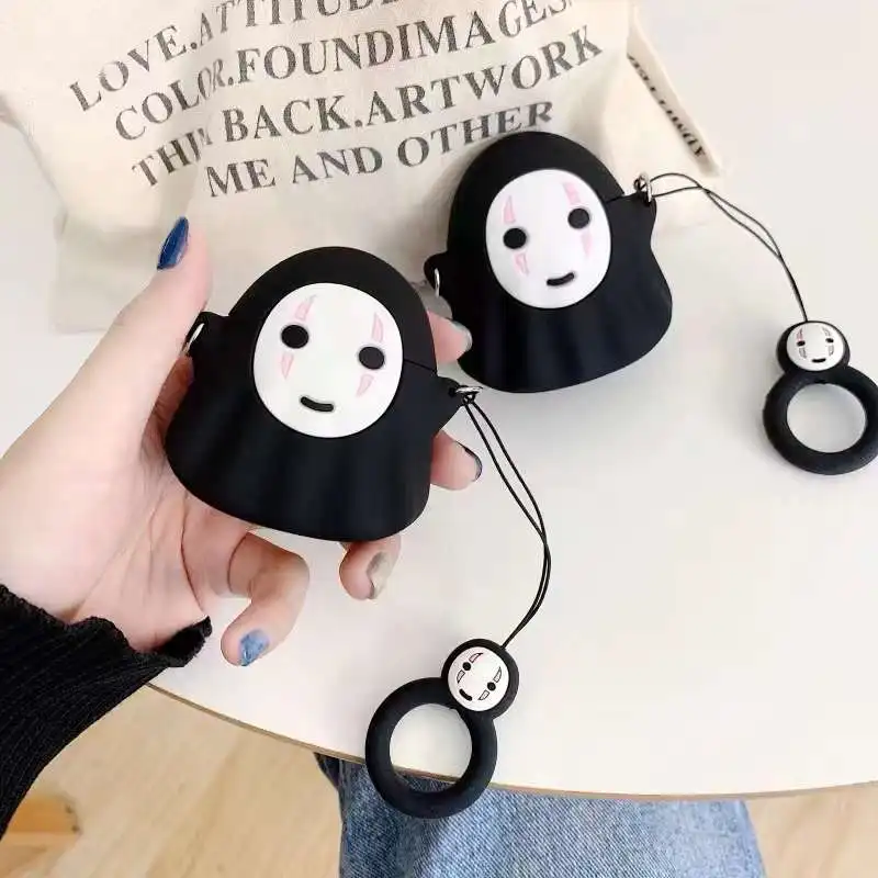 Silicone Earphone Bag Pro Case Stock Cute Cartoon for Airpods Pro Case Gift Box