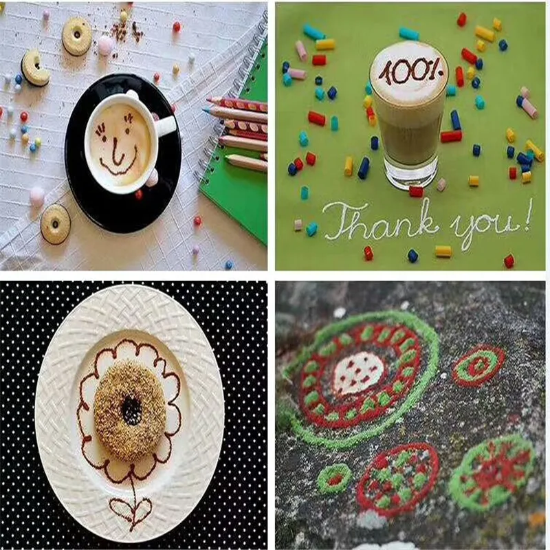 Electrical Latte Art Pen for Coffee Cake Decoration