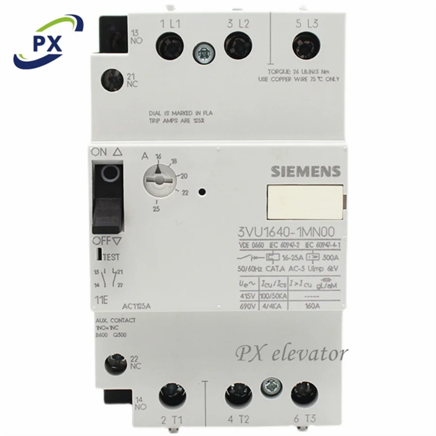 Выключатель для электромотора 3VU1640-1LS00/1MQ00/1MP00/1MN00/0MM00/1MR00/1MH00/1MH00/1MJ00/1MK00/1MK00/0LS00