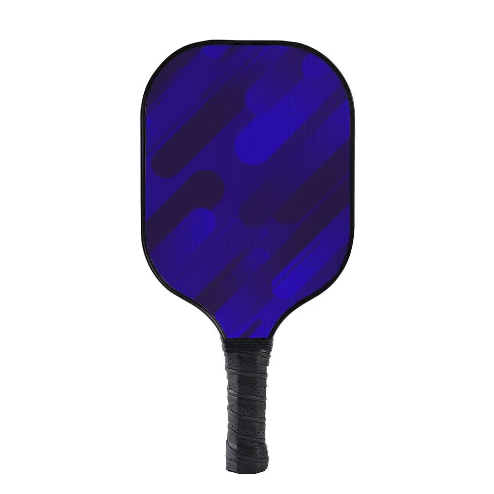 Perseus Model Elongated Handle Carbon Pickleball Paddle with Friction Surface Skin for Improved Grip