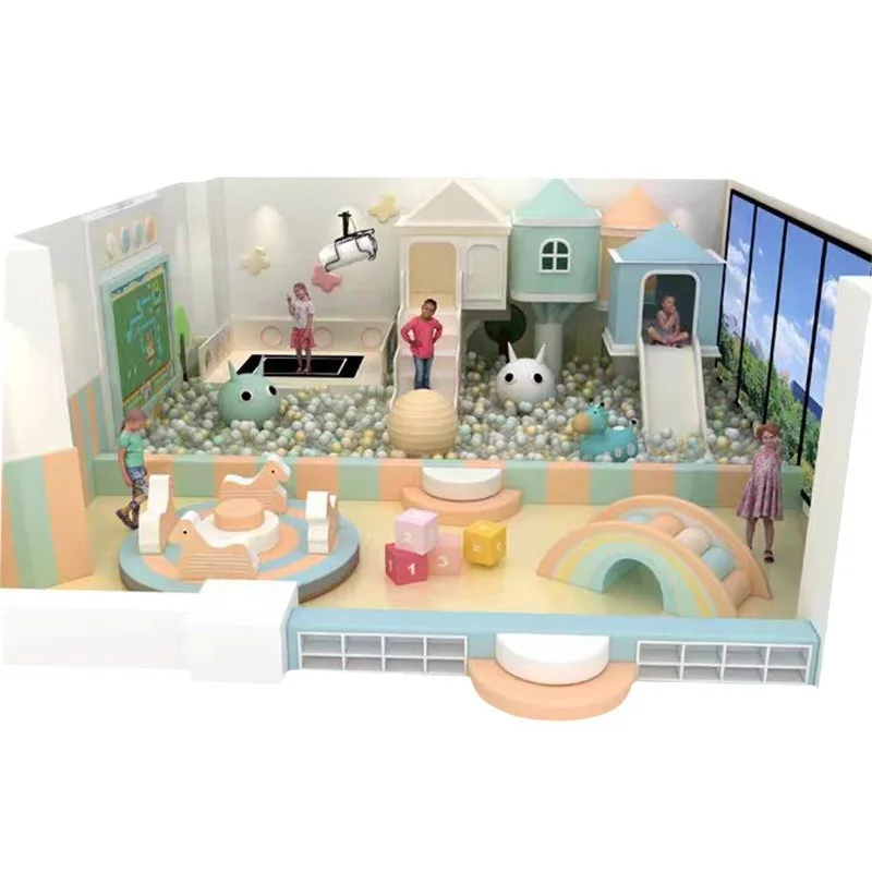 Children Playground Indoor Combinational Toddler Climbing Frame Toys Park Indoor Playground for Kids