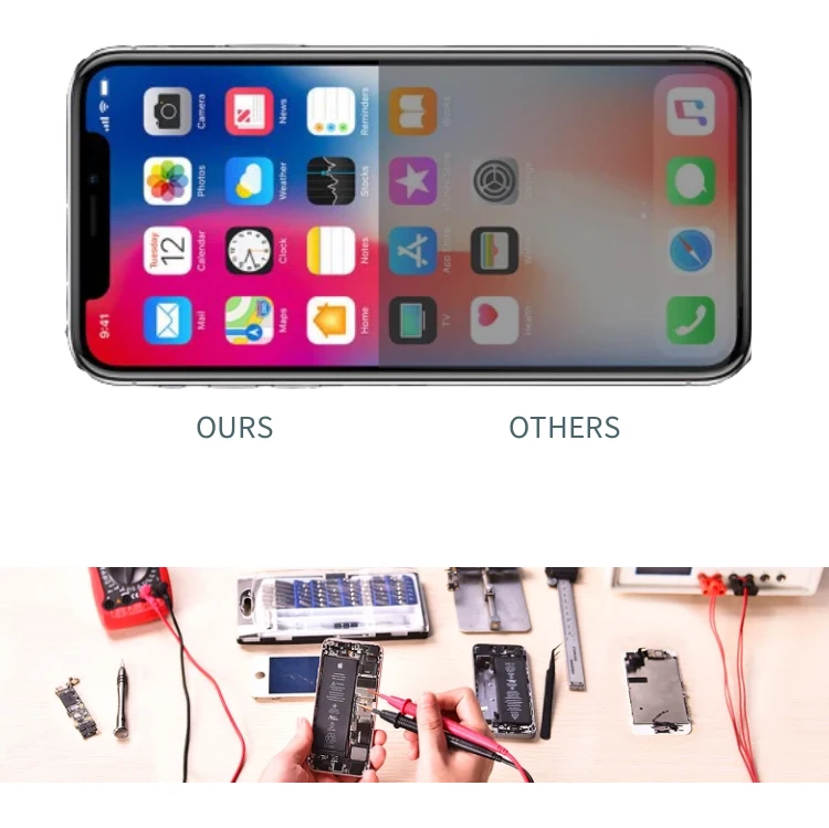 Factory price mobile phones with lcd display for iphone 5 6 7 8 5S 6P 6S 6SP 7P 8P X XS XR 11 XS Max phone lcd