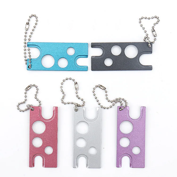 Wholesale Eyelash Extension Glue Bottle Opener Stainless Steel Essential Oil Bottle Opener Eyelash Glue Porous Bottle Opener
