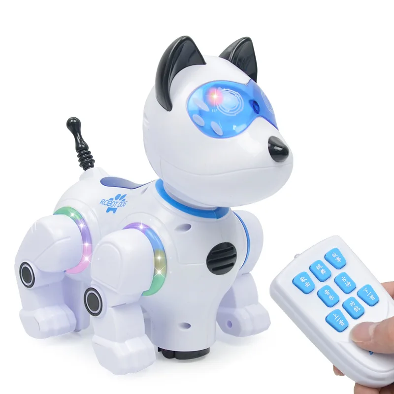 Hot Selling RC Robot Dog Initiation Electric toy Electronic Pet toys Touch sensing Radio Control Dog for Kids Children
