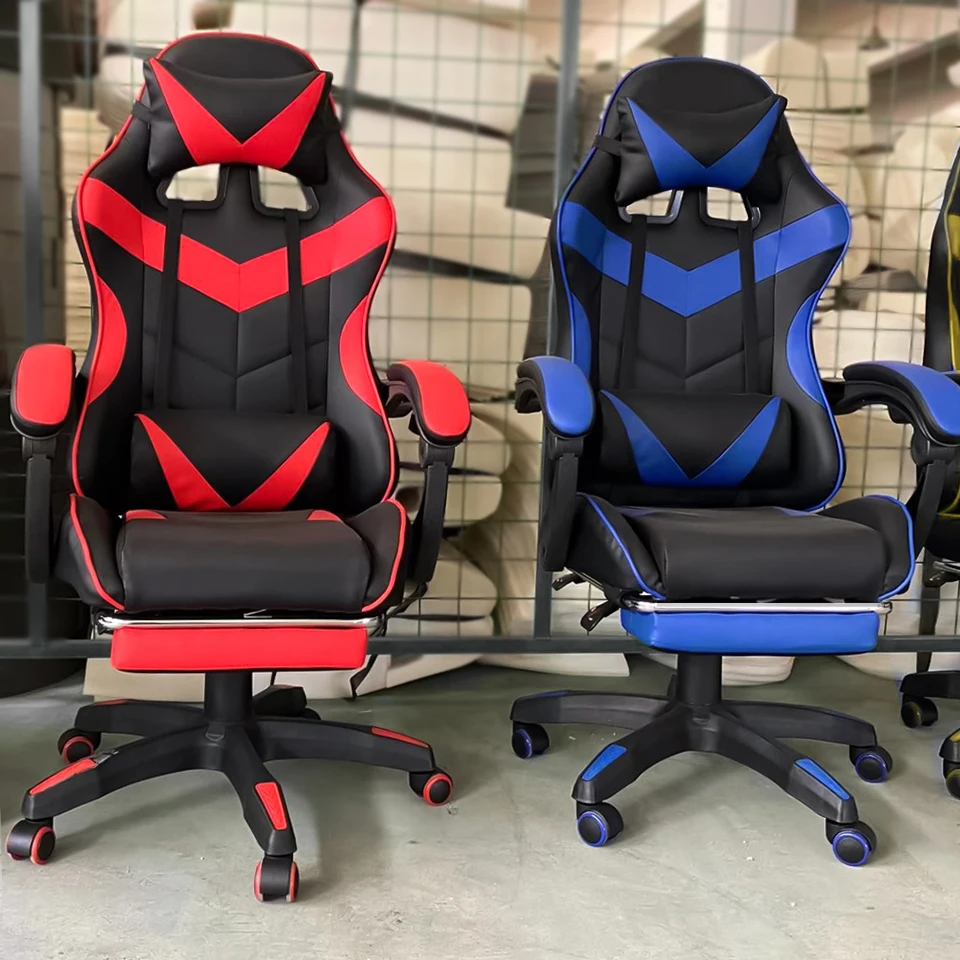 Southeast Factory Wholesale Price Swivel Lifting Chair Cadeira Gamer Leather Adjustable Computer Gaming Chair