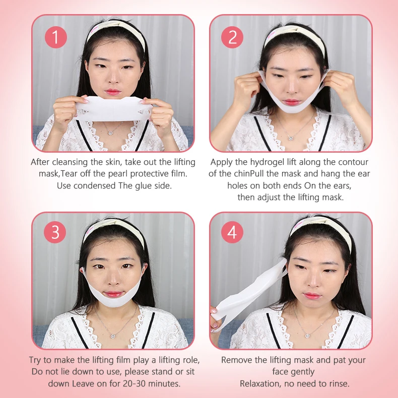 Hot sale Beauty Care Products age defying High Efficiency Slim Shape band v line face lifting Mask