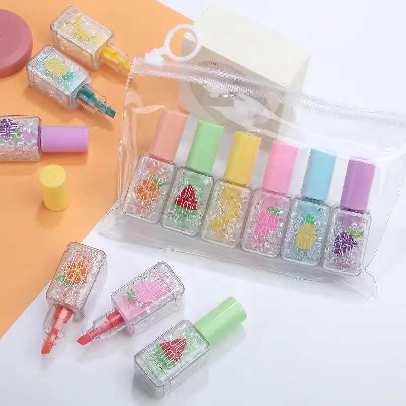 Милый лак для ногтей пастельный Маркер Набор цветов