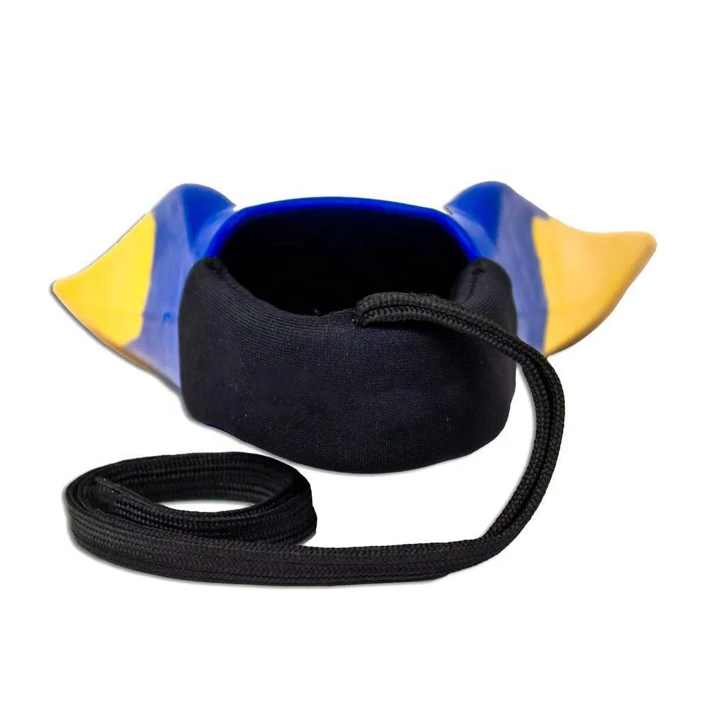 Boyboard Fin Saver With Strap Padding and Heel Protection System