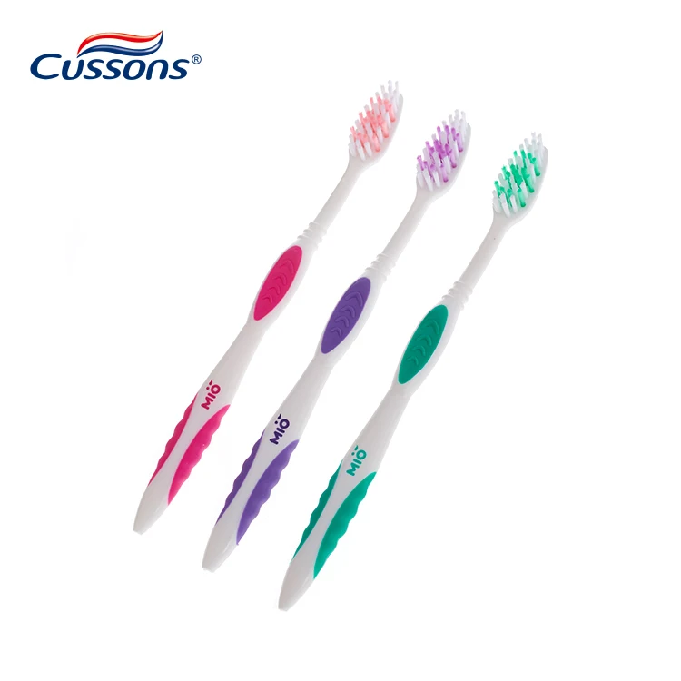 Yangzhou doll wholesale plastic ultra soft bristles plastic nano toothbrush