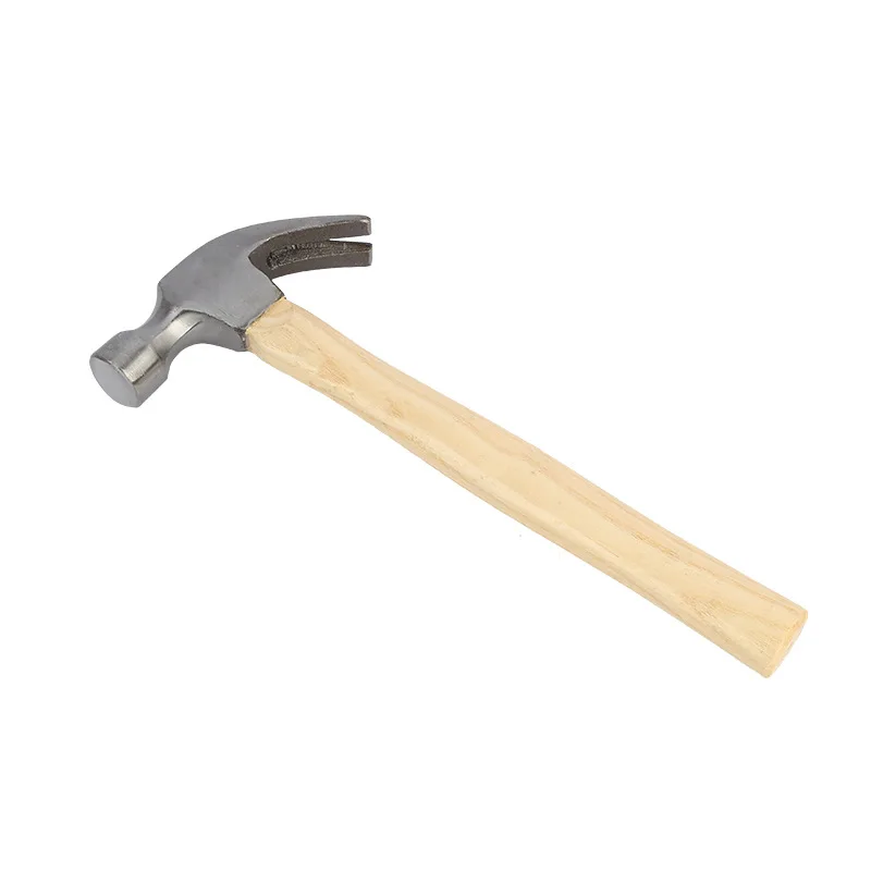 Hammer factory wholesale steel forged ball peen hammer with wooden handle