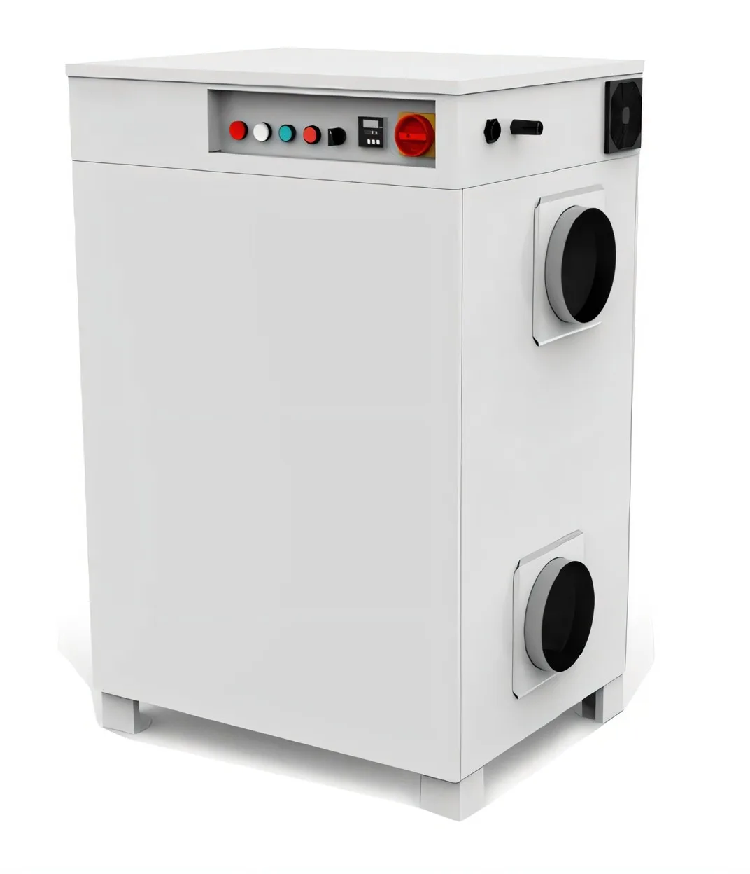 TOJJE DZ-D-1000M Industrial Desiccant Rotor Dehumidifier 7.5kg/hr Greenhouse Grow Room Used Condition Construction Industries