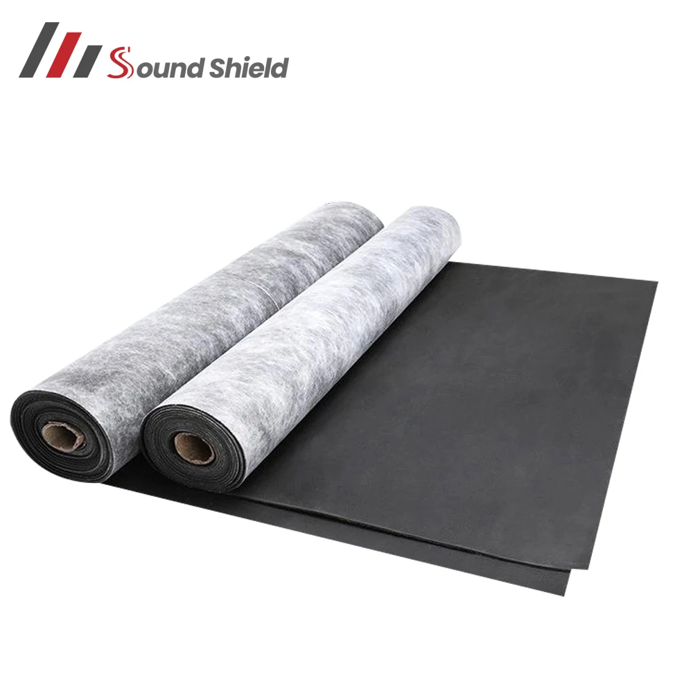 Noise Control Sound block wall ceiling and floor soundproofing sound insulation felt mass loaded vinyl