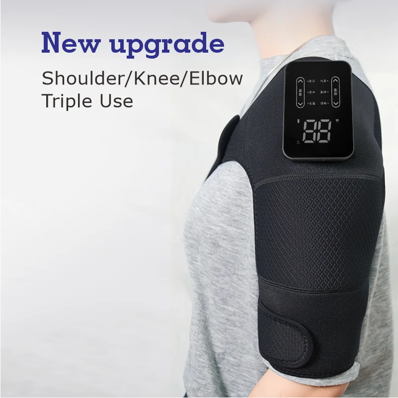 Air Compression And Vibrating Arthritis Electric Wireless Infrared Joint Knee Massager Machine With Heat