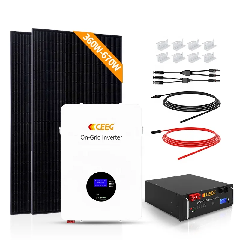 CEEG Factory 5.5KW 5.5KVA MPPT 220VAC 48V 5500W Single/Three Phase On Grid Solar inverter