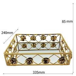 Factory Wholesale Unique Dinner Under Wedding Turkish Candy Dish Trays In Bulk Tea Use And Throw Plates