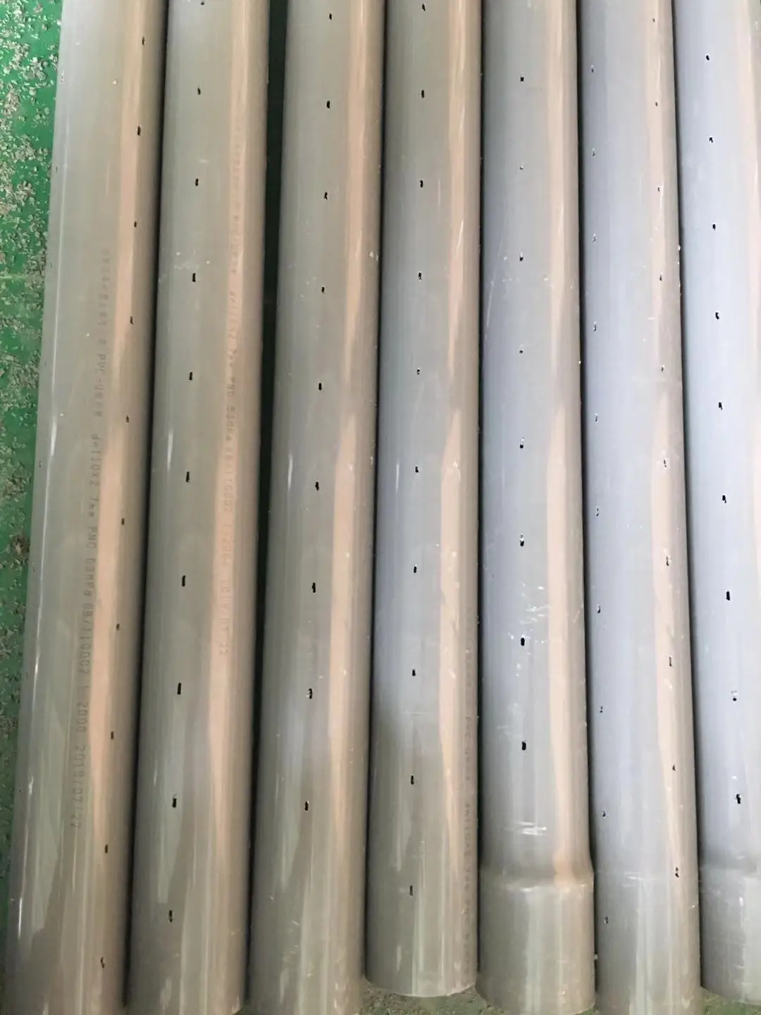 6 inch perforated pipe upvc perforated drainage pipe
