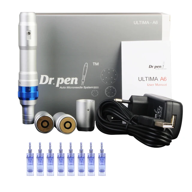 Электрическая Беспроводная и Проводная ручка Derma Pen dr pen A6 dermapen сертификат