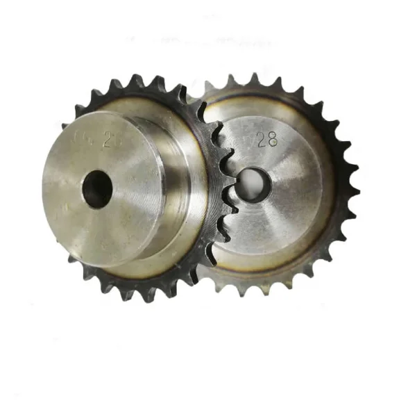 12B-1 19 05 мм Шаг хорошее качество C45 сталь 12B 10 зубьев трансмиссионная роликовая цепная звездочка