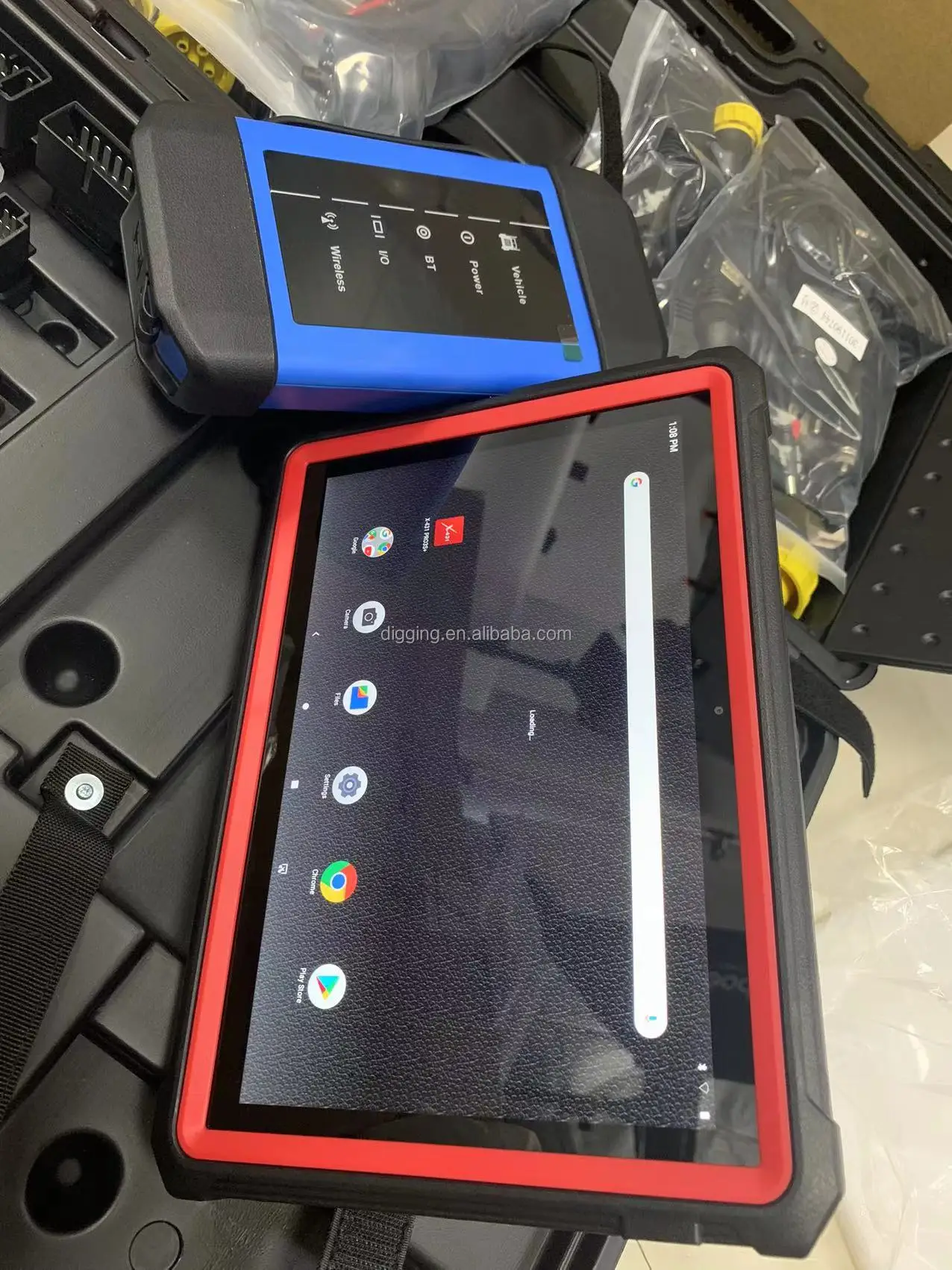Обработка NC601 для 12 В 24 автомобиля и грузовика OBD2 считывает код карты ELM327 инструмента сканирования диагностический тестер