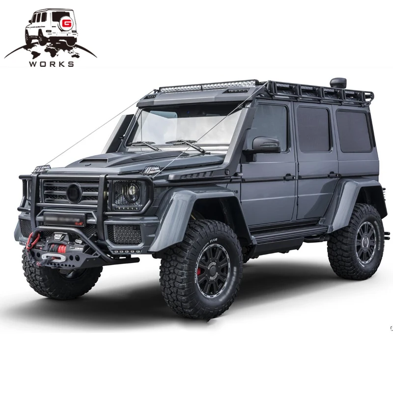 4x4 Over Fenders G class 1990~2018y G65 G63 G500 Style with Dry Carbon Fiber Material New Design Car Wheel Arch Fender Flares