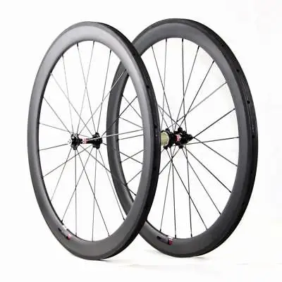 
25mm Wide 38mm Deep Bitex 6 Pawls Cycling Taiwan Road Bike Carbon Wheels Clincher Tubeless Wheelset 700C 