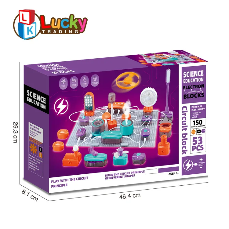 Stem Toys Educational Toys Science Kits Circuit Building Blocks Electric Science for Kids